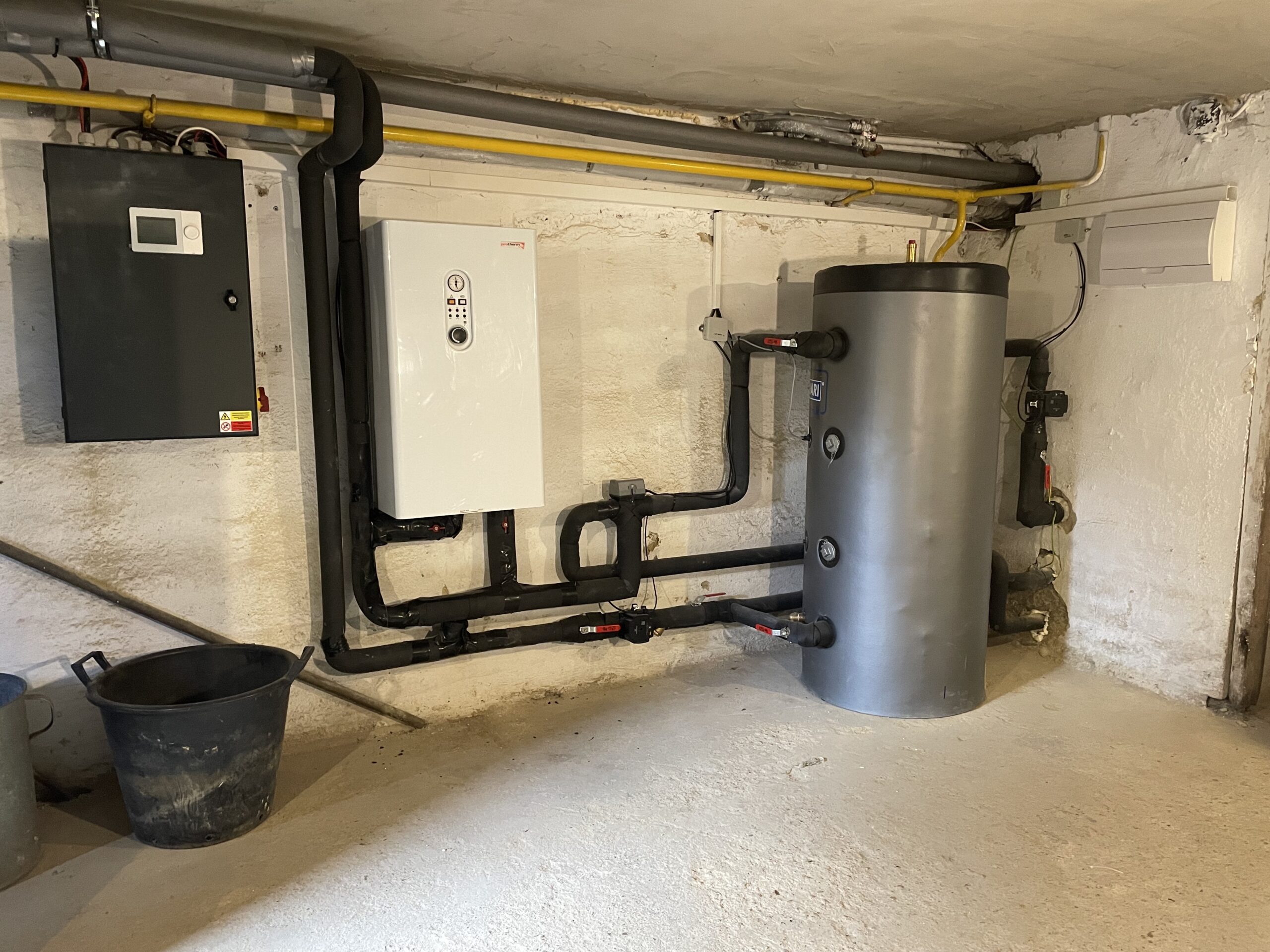 Celkový pohled na instalaci